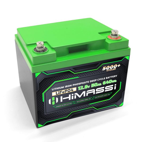 HiMASSi 12V 50Ah LiFePO4 Battery : H50-12V - Image 2