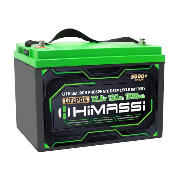 HiMASSi 12V 120Ah LiFePO4 Battery : H120-12V - Image 3