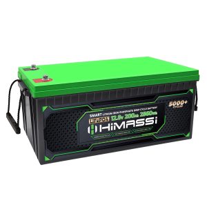 HiMASSi 12V 200Ah LiFePO4 Battery : H200-12V
