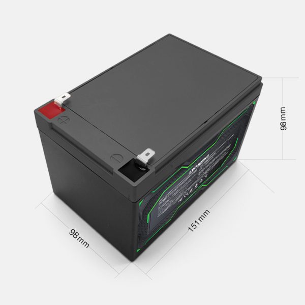 HiMASSi 12V 12Ah LiFePO4 Battery : H12-12V - Image 2