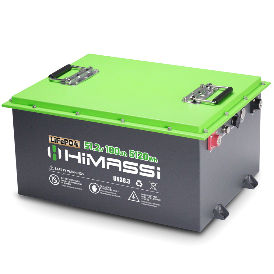 HiMASSi 51V 100Ah LiFePO4 Battery : H100-51V - Image 3