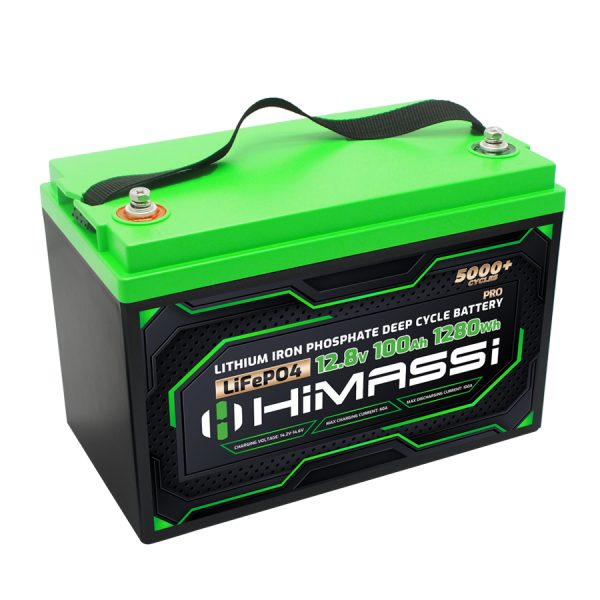 HiMASSi 12V 100Ah LiFePO4 Battery : H100-12V - Image 5
