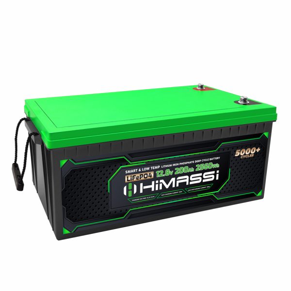 HiMASSi 12V 200Ah LiFePO4 Battery : H200-12V - Image 7