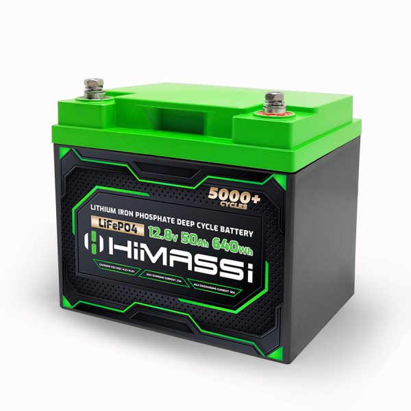 HiMASSi 12V 50Ah LiFePO4 Battery : H50-12V - Image 4