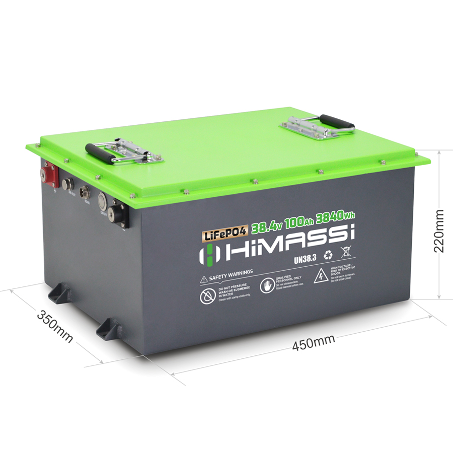 HiMASSi 38V 100Ah LiFePO4 Battery : H100-38V - Image 2