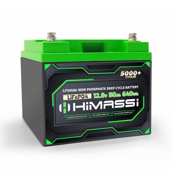 HiMASSi 12V 50Ah LiFePO4 Battery : H50-12V - Image 5