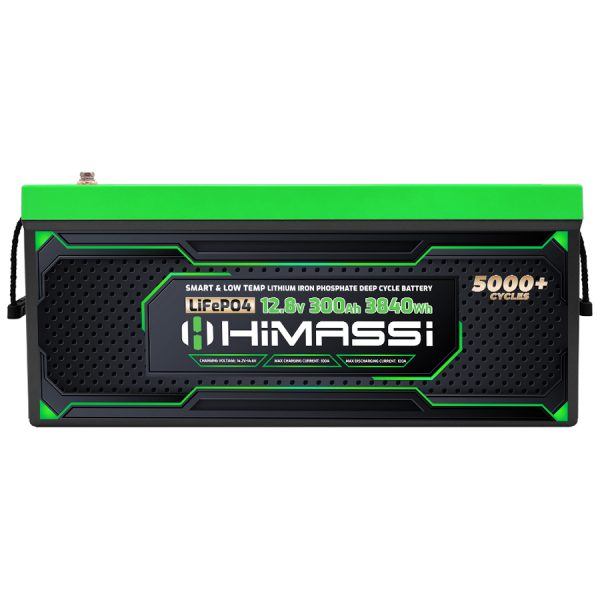 HiMASSi 12V 300Ah LiFePO4 Battery : H300-12V - Image 4