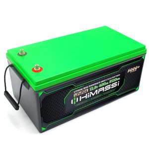 HiMASSi 12V 400Ah LiFePO4 Battery : H400-12V