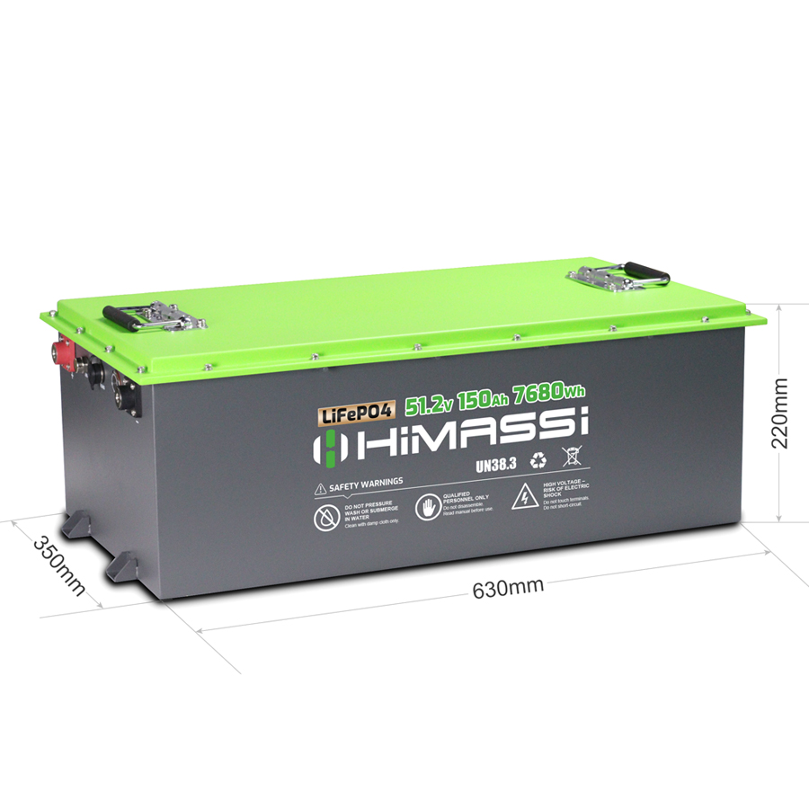 HiMASSi 51V 150Ah LiFePO4 Battery : H150-51V - Image 2