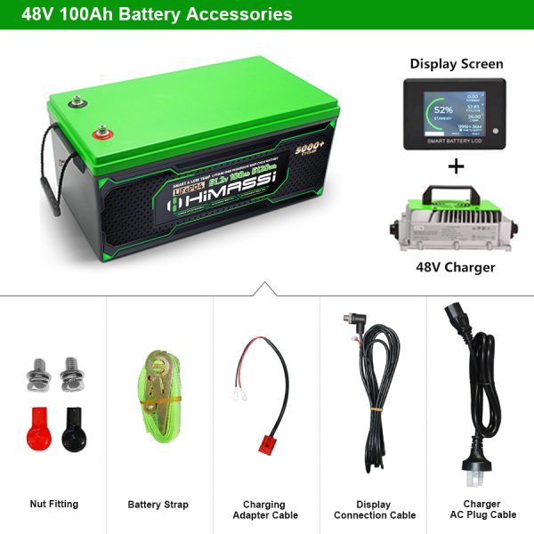 HiMASSi 48V 100Ah LiFePO4 Battery : H100-48V - Image 5