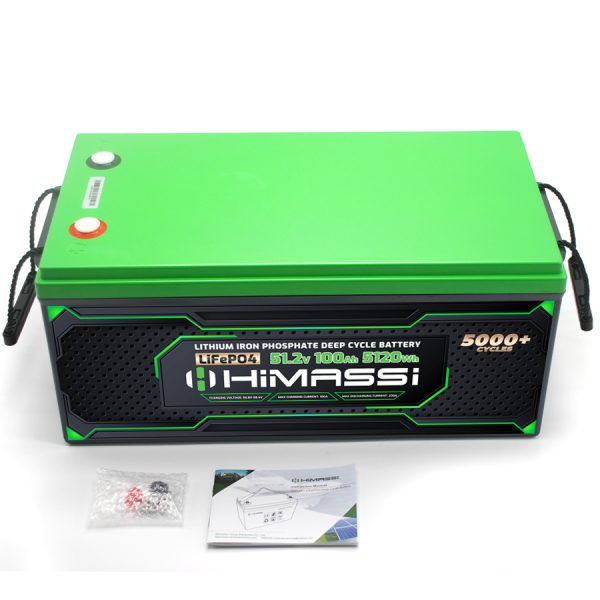 HiMASSi 48V 100Ah LiFePO4 Battery : H100-48V - Image 4